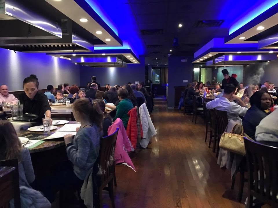 Hibachi dining room at Shiki