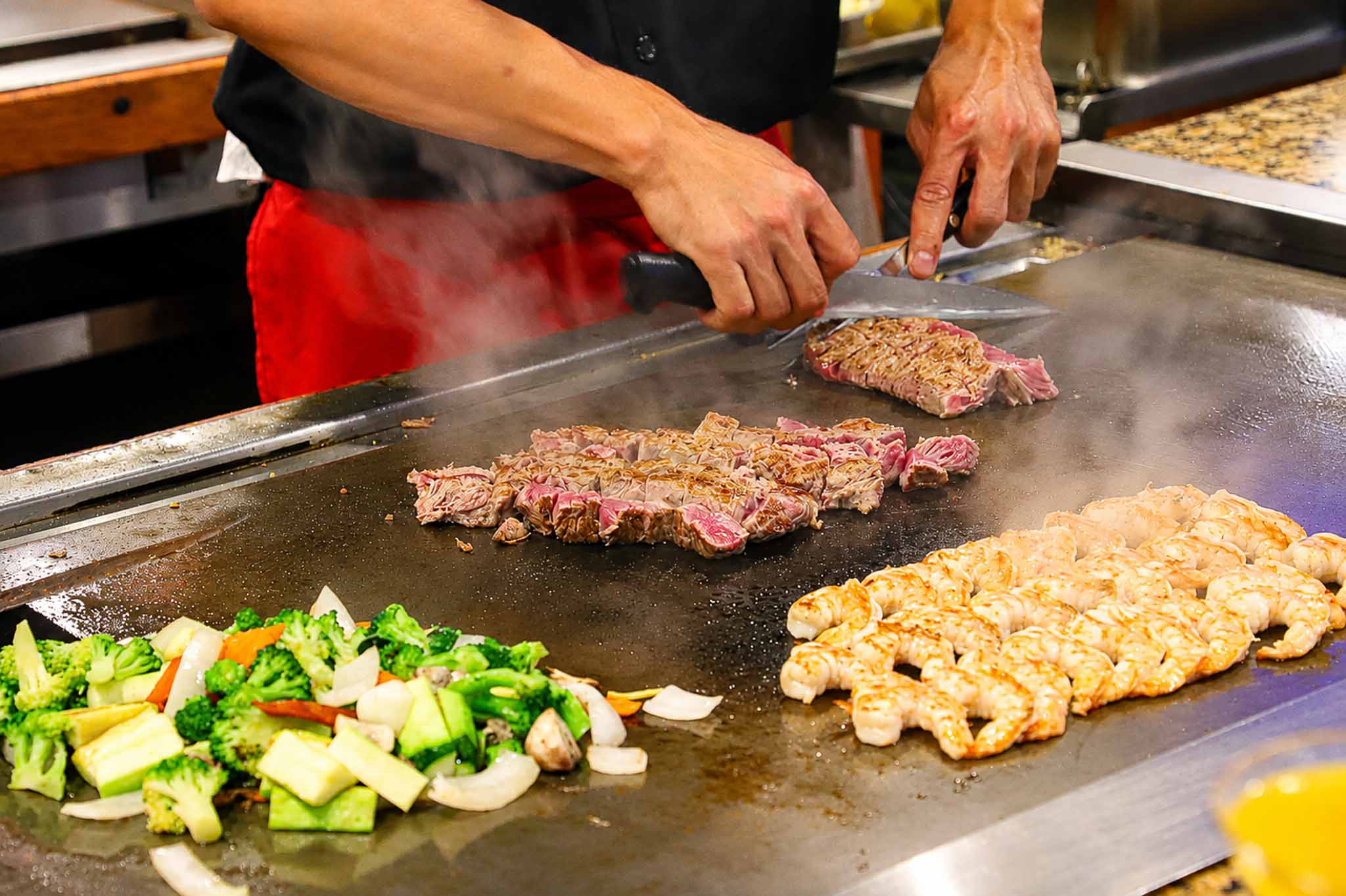 Hibachi dinner at Shiki