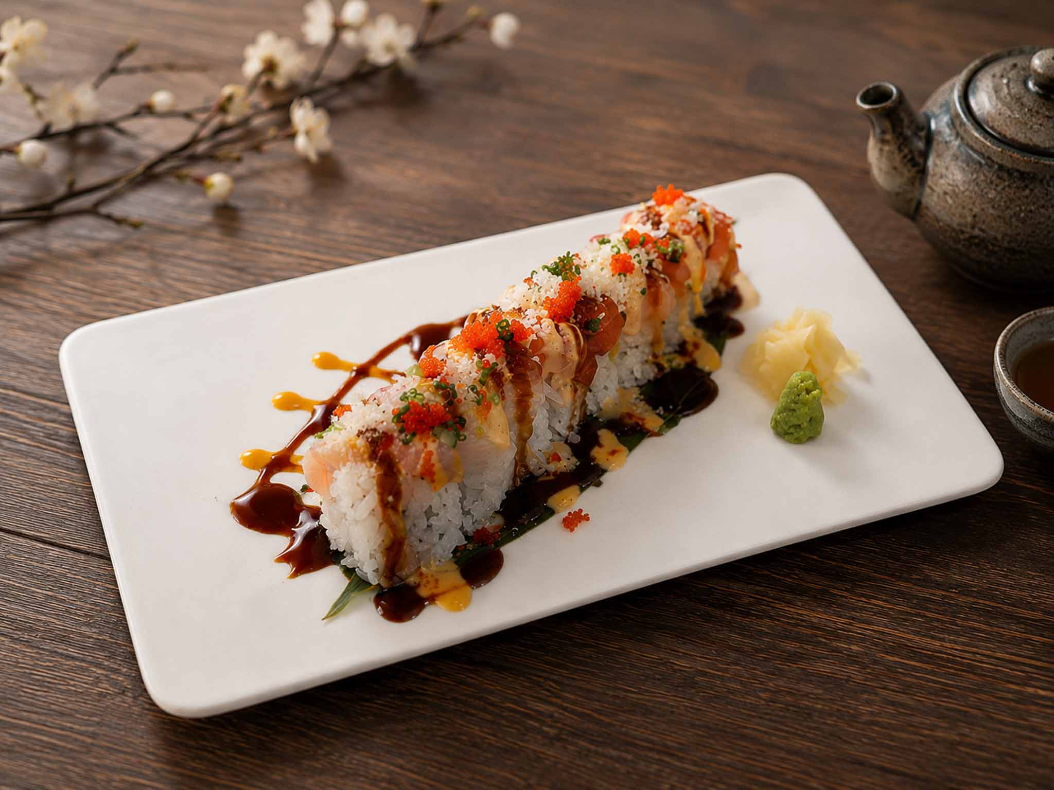 Signature roll presentation at Shiki